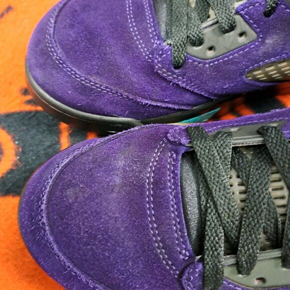 %Size 11.5 Nike Air Jordan 5 ‘Alternate Grape’ Men AJ8 main image 4